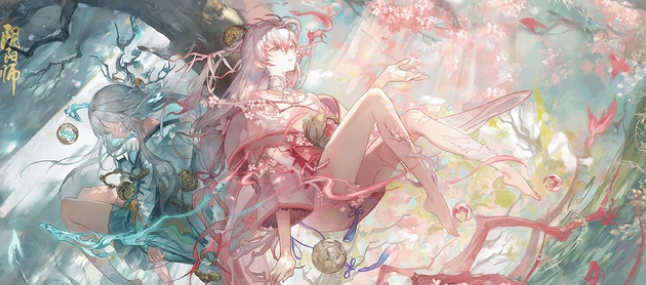 《陰陽師》新SSR“季”官方主題插畫，新老婆開啟勾玉清除計(jì)劃！
