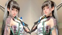 國(guó)外美女COS《劍星》伊芙 緊身戰(zhàn)衣展示翹臀